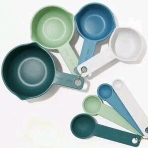 Food52 Measuring Cups & Spoons Set Multicolor BPA-Free Nesting Kitchen Tools